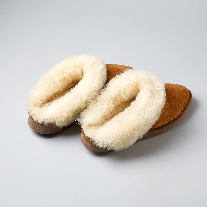 Genuine Sheepskin Women's Slippers